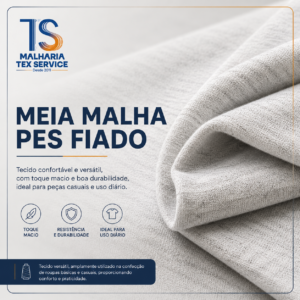 Meia Malha Pes Fiado