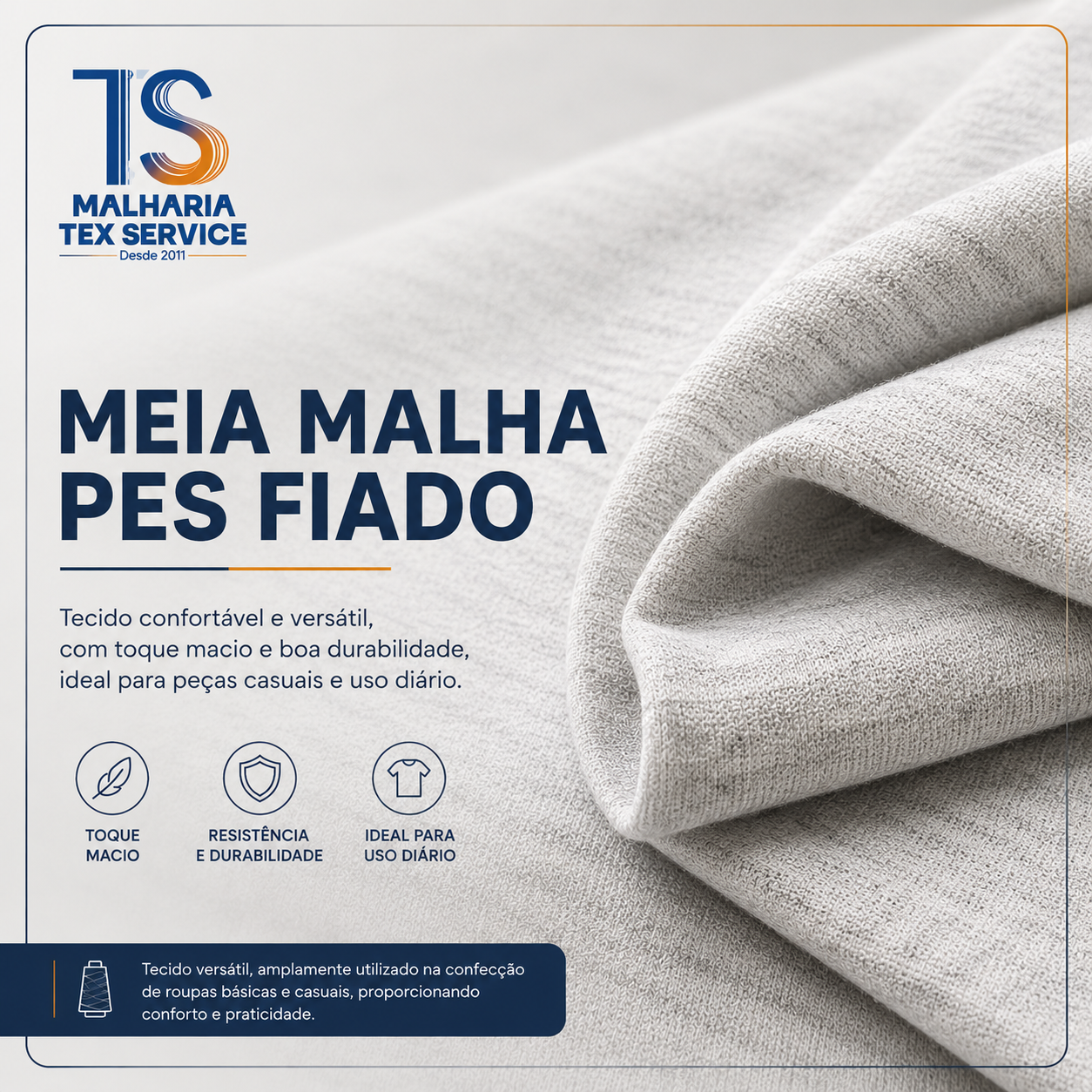 Meia Malha Pes Fiado