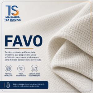 Malha Dupla - Favo