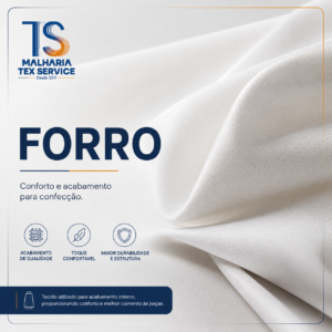 Meia Malha - Forro